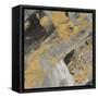 Moab Gold and Black-Albena Hristova-Framed Stretched Canvas