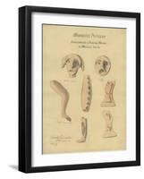 Moabitic Pottery from Mr Shapira's 2nd Collection, 1872-Claude Conder-Framed Giclee Print