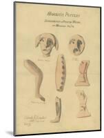 Moabitic Pottery from Mr Shapira's 2nd Collection, 1872-Claude Conder-Mounted Giclee Print