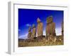 Moai at Ahu Tahai, Easter Island, Chile-Angelo Cavalli-Framed Premium Photographic Print