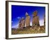 Moai at Ahu Tahai, Easter Island, Chile-Angelo Cavalli-Framed Photographic Print