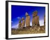 Moai at Ahu Tahai, Easter Island, Chile-Angelo Cavalli-Framed Photographic Print