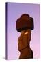Moai at Sunrise-Darrell Gulin-Stretched Canvas