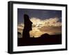 Moai, Easter Island (Rapa Nui), Chile, South America-Jochen Schlenker-Framed Photographic Print