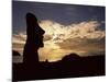 Moai, Easter Island (Rapa Nui), Chile, South America-Jochen Schlenker-Mounted Photographic Print