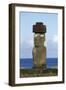 Moai of Ahu Ko Te Riku-null-Framed Giclee Print