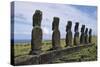 Moai of Ahu Ko Te Riku-null-Stretched Canvas