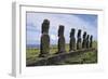 Moai of Ahu Ko Te Riku-null-Framed Giclee Print