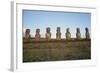 Moai of Ahu Ko Te Riku-null-Framed Giclee Print