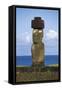 Moai of Ahu Ko Te Riku-null-Framed Stretched Canvas