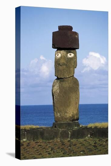 Moai of Ahu Ko Te Riku-null-Stretched Canvas