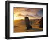 Moai Quarry, Easter Island, Chile-Walter Bibikow-Framed Photographic Print