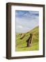 Moai Sculptures in Various Stages of Completion at Rano Raraku-Michael Nolan-Framed Photographic Print