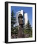 Moai Statue in Central Santiago, Chile, South America-Gavin Hellier-Framed Photographic Print