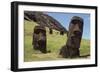 Moai-null-Framed Premium Giclee Print