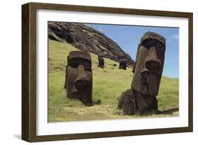 Moai-null-Framed Giclee Print