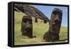 Moai-null-Framed Stretched Canvas