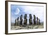 Moai-Ata Alishahi-Framed Giclee Print