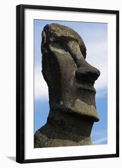 Moai-null-Framed Giclee Print