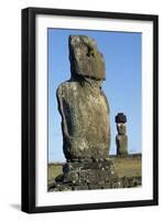 Moai-null-Framed Giclee Print