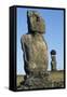 Moai-null-Framed Stretched Canvas