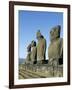 Moai-null-Framed Giclee Print