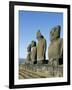 Moai-null-Framed Giclee Print