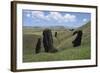 Moai-null-Framed Giclee Print