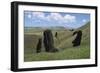 Moai-null-Framed Giclee Print