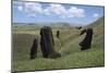 Moai-null-Mounted Giclee Print