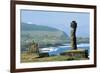 Moai-null-Framed Giclee Print