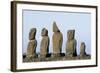 Moai-null-Framed Giclee Print