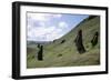 Moai-null-Framed Giclee Print