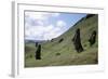 Moai-null-Framed Giclee Print