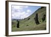 Moai-null-Framed Giclee Print