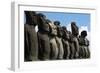 Moai-null-Framed Giclee Print