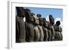 Moai-null-Framed Giclee Print