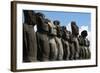 Moai-null-Framed Giclee Print