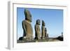 Moai-null-Framed Giclee Print