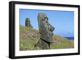 Moai-null-Framed Giclee Print