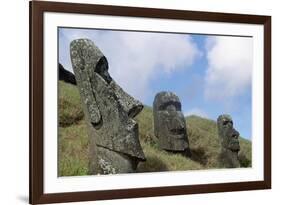 Moai-null-Framed Giclee Print