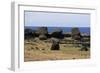 Moai-null-Framed Giclee Print