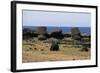 Moai-null-Framed Giclee Print