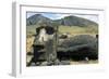 Moai-null-Framed Giclee Print