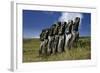 Moai-null-Framed Giclee Print