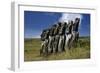 Moai-null-Framed Giclee Print