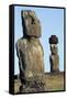 Moai-null-Framed Stretched Canvas