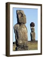 Moai-null-Framed Giclee Print