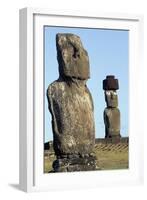 Moai-null-Framed Giclee Print