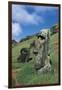 Moai-null-Framed Giclee Print